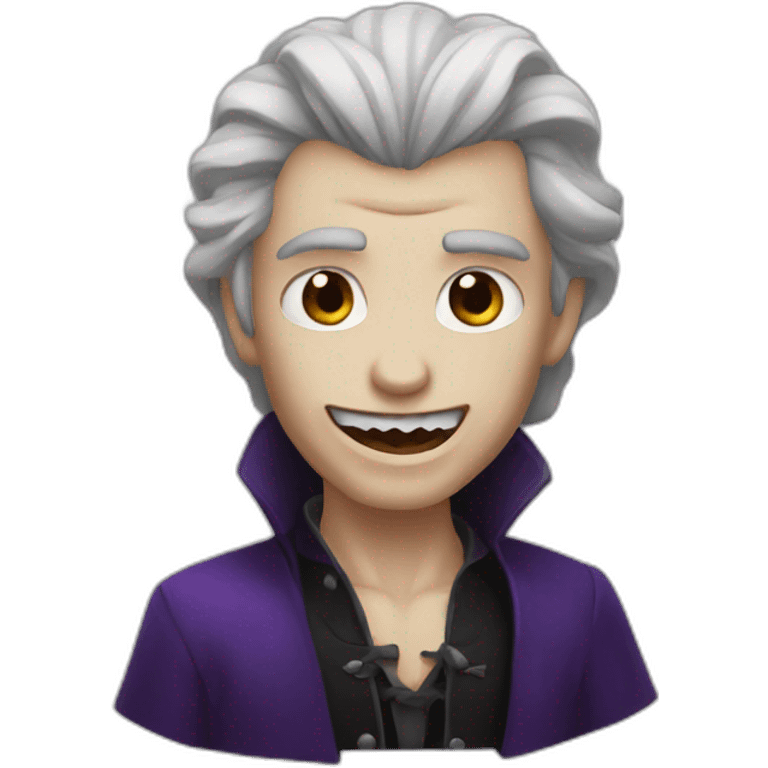 Un vampire nu emoji