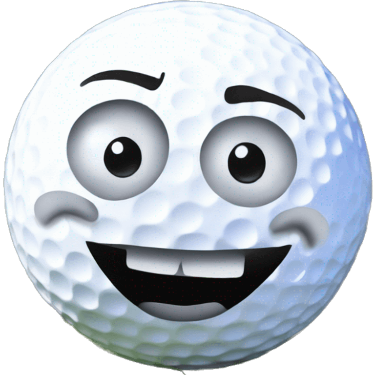 trollface golf ball emoji