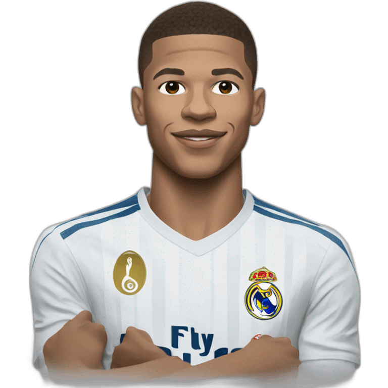 Mbappé au Real Madrid emoji