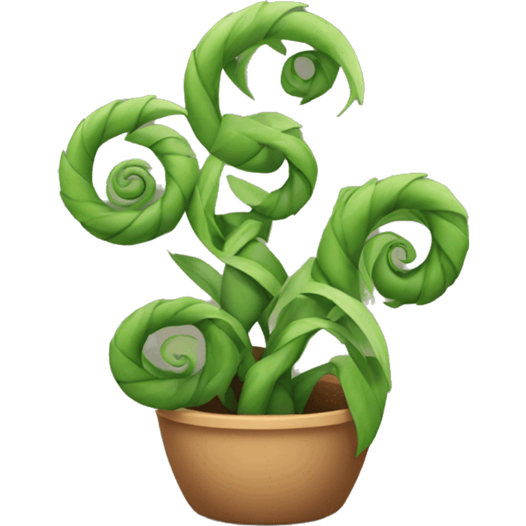 spiral plant emoji