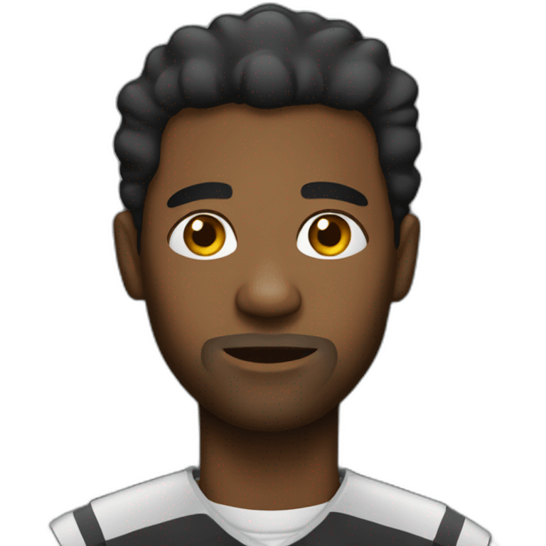 Black man in jail emoji