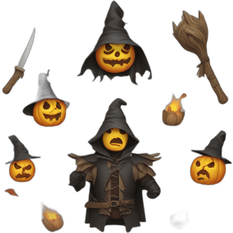 La maldición de las brujas emoji