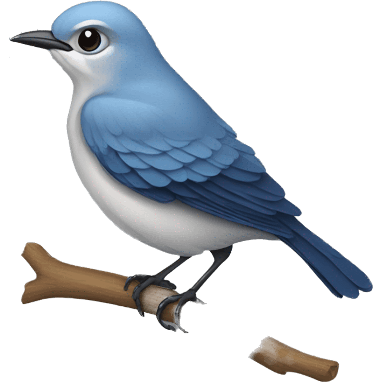 Blue mockingbird  emoji