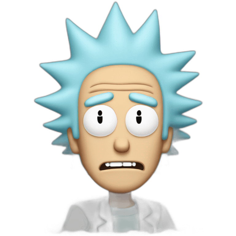 Rick Sanchez from Rick and Morty emoji