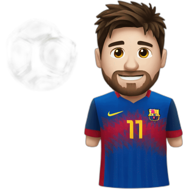 messi world cup emoji