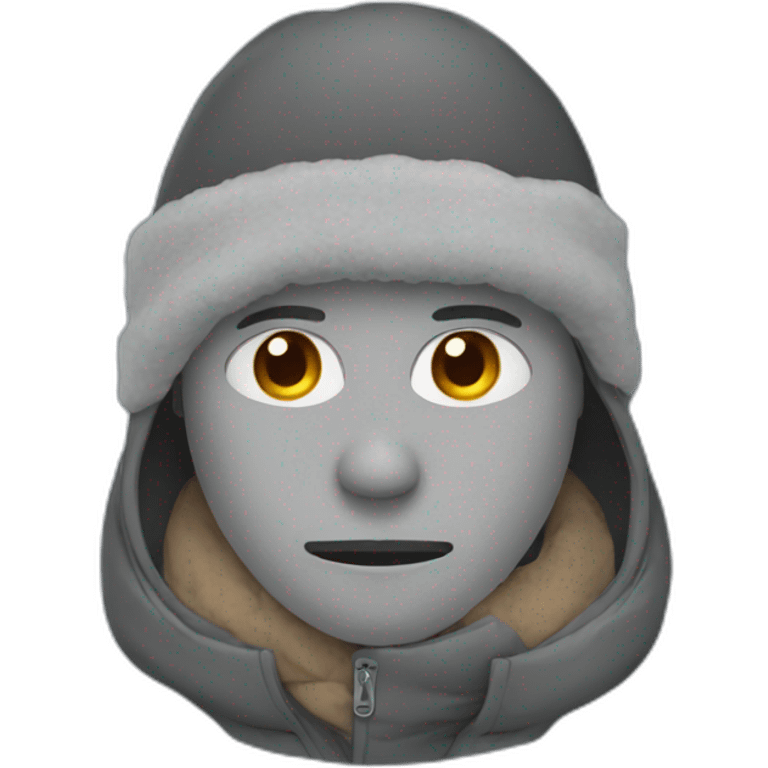 person who is cold emoji