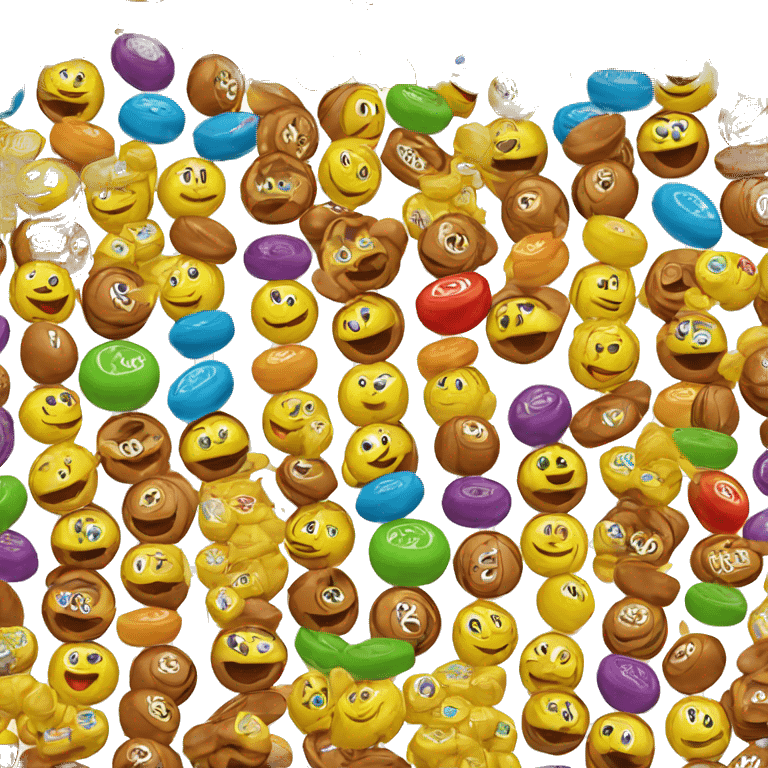 M&M's Mascots emoji