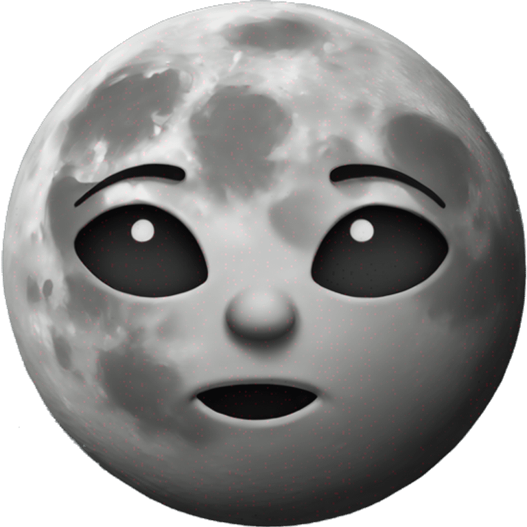 Moon emoji