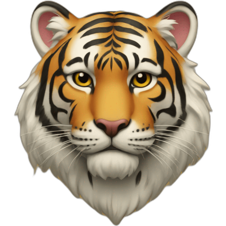 Tiger coat of arms emoji