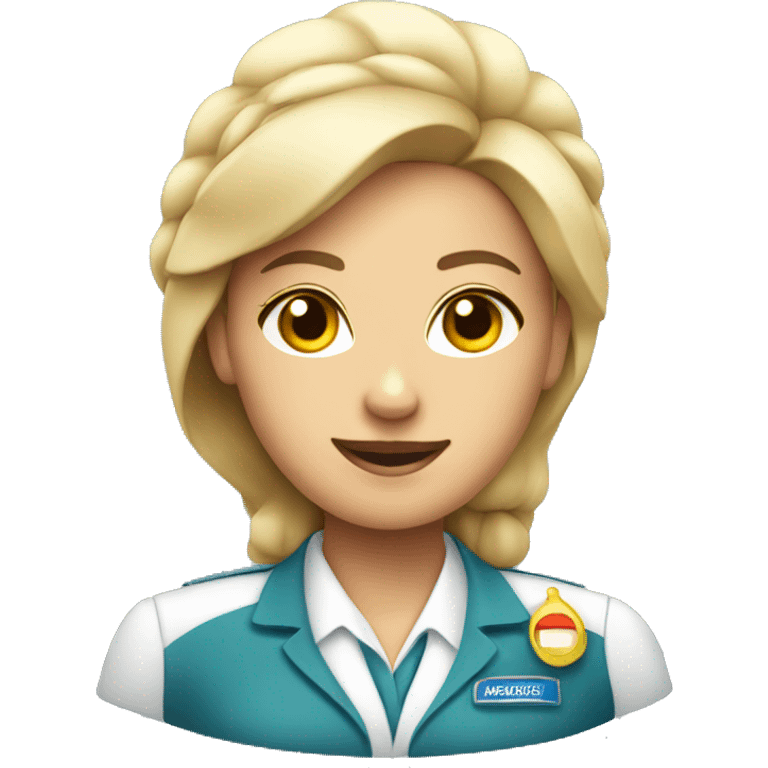 flight attendant emoji