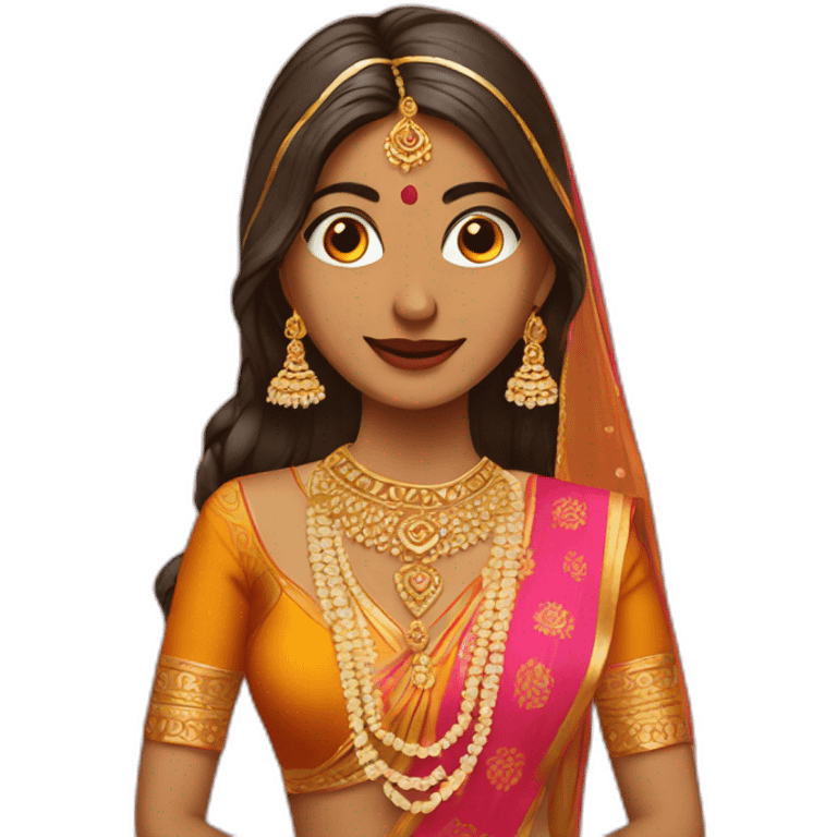 Indian wedding emoji