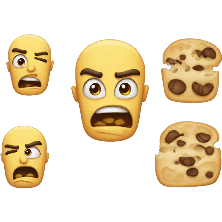 hungry and angry emoji