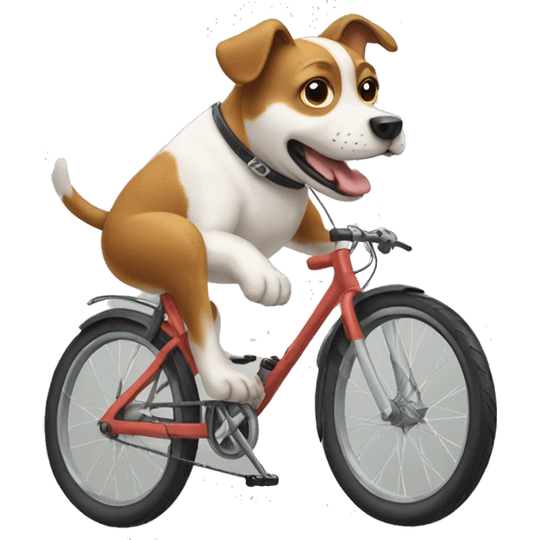 dog bike emoji