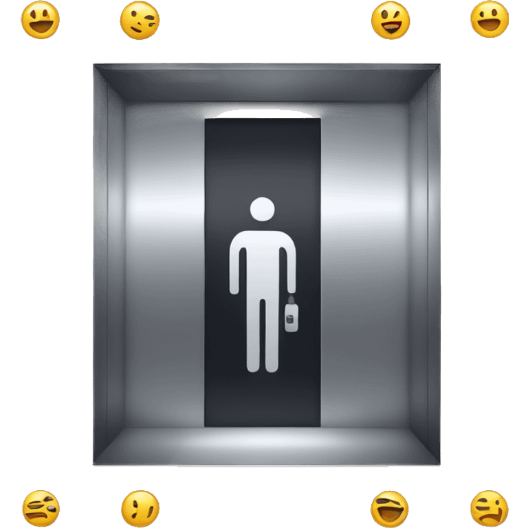 Elevator floor indicator emoji