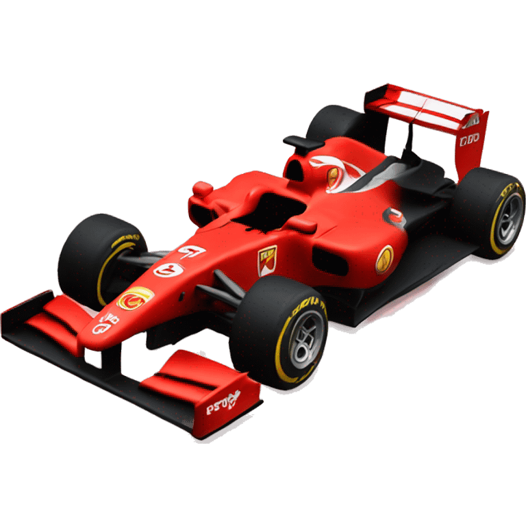 F1 red car emoji