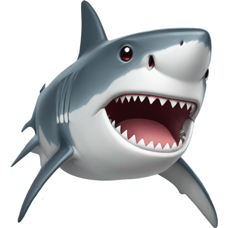 Shark with tophT emoji