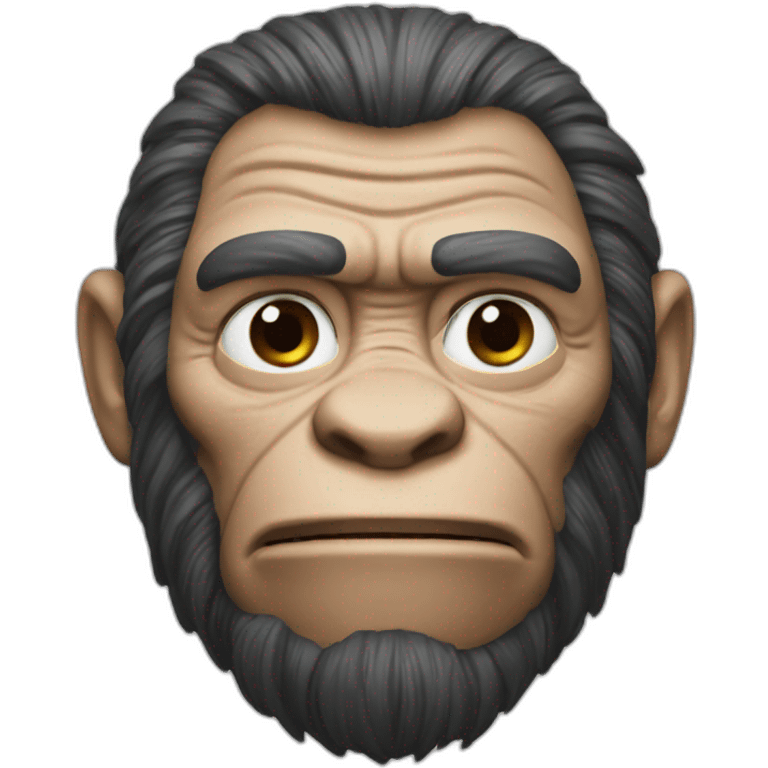 Cornelius planet of the apes face emoji