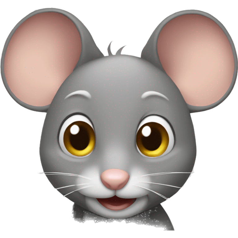 Elderly mouse emoji