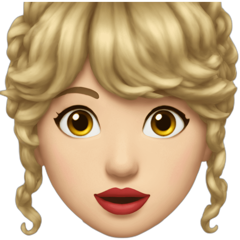 Taylor Swift kiss me emoji