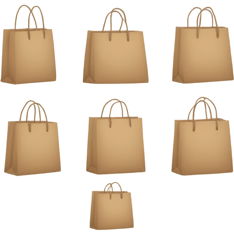 shopping bags  emoji