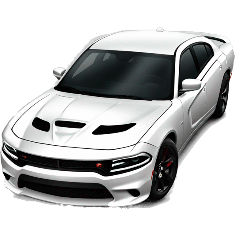 Dodge hellcat charger emoji