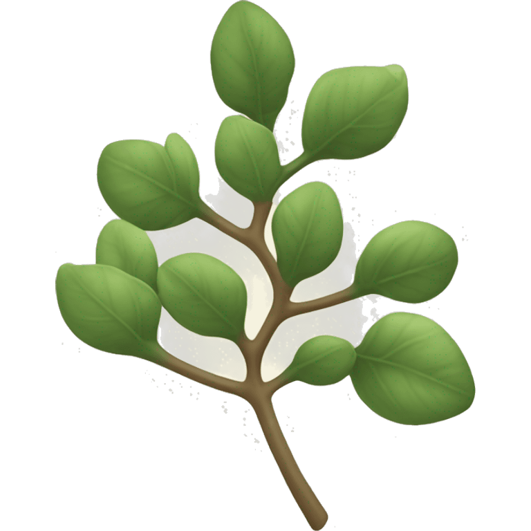 mistletoe in more neutral colours emoji