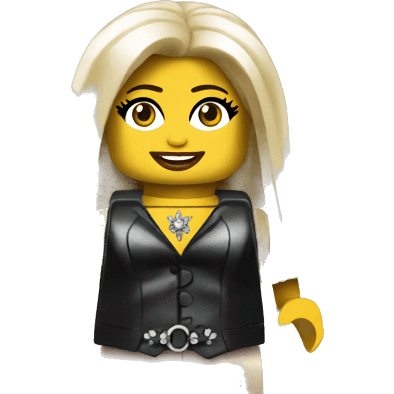 LADY GAGA lego full body emoji