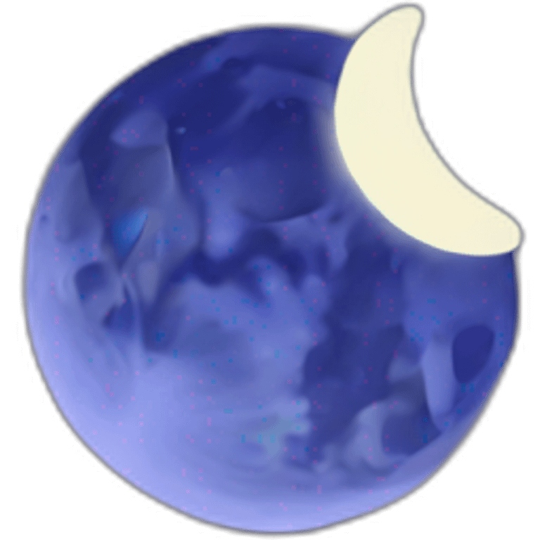 moon crescent emoji