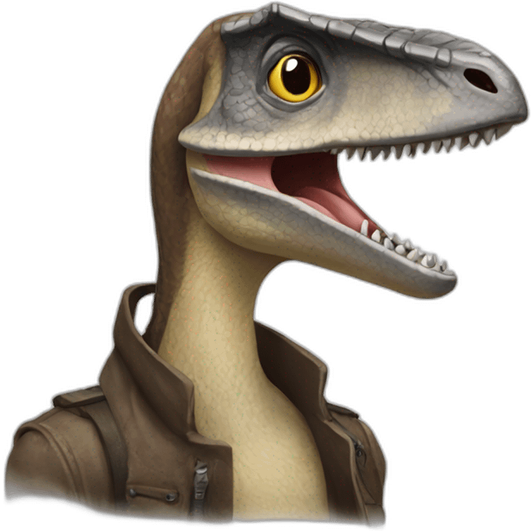 velociraptor emoji