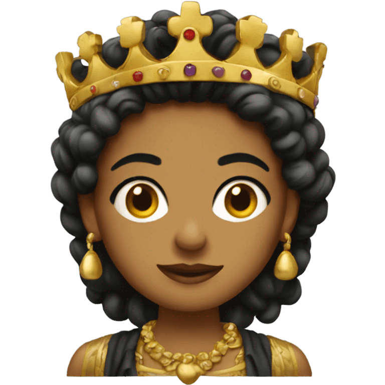 Sicilian queen emoji