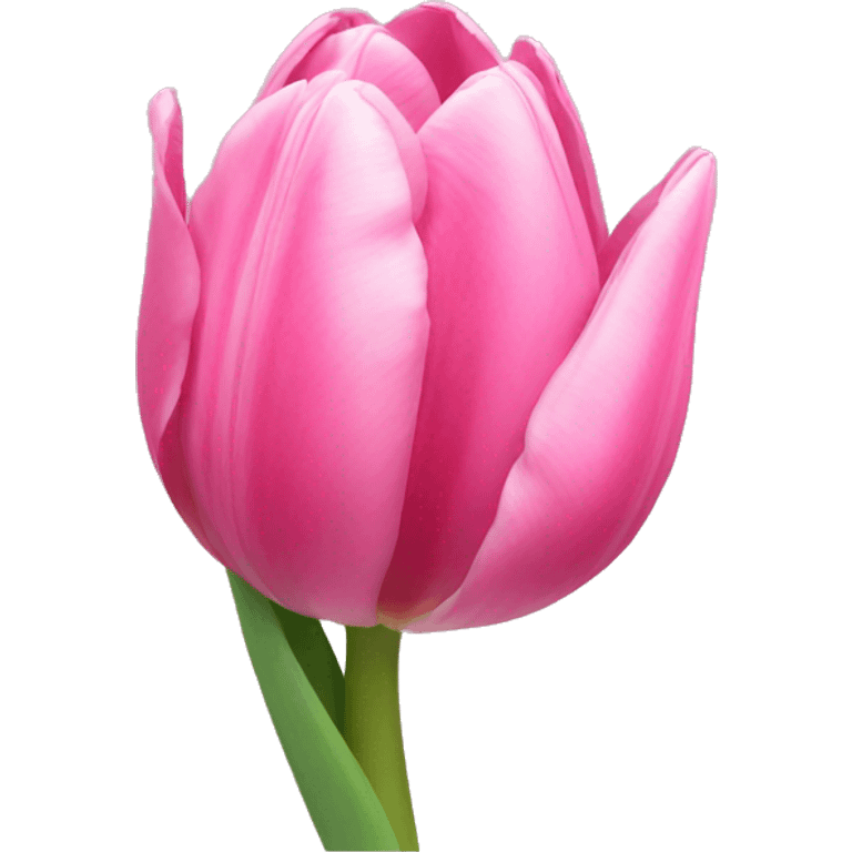 pink tulip emoji