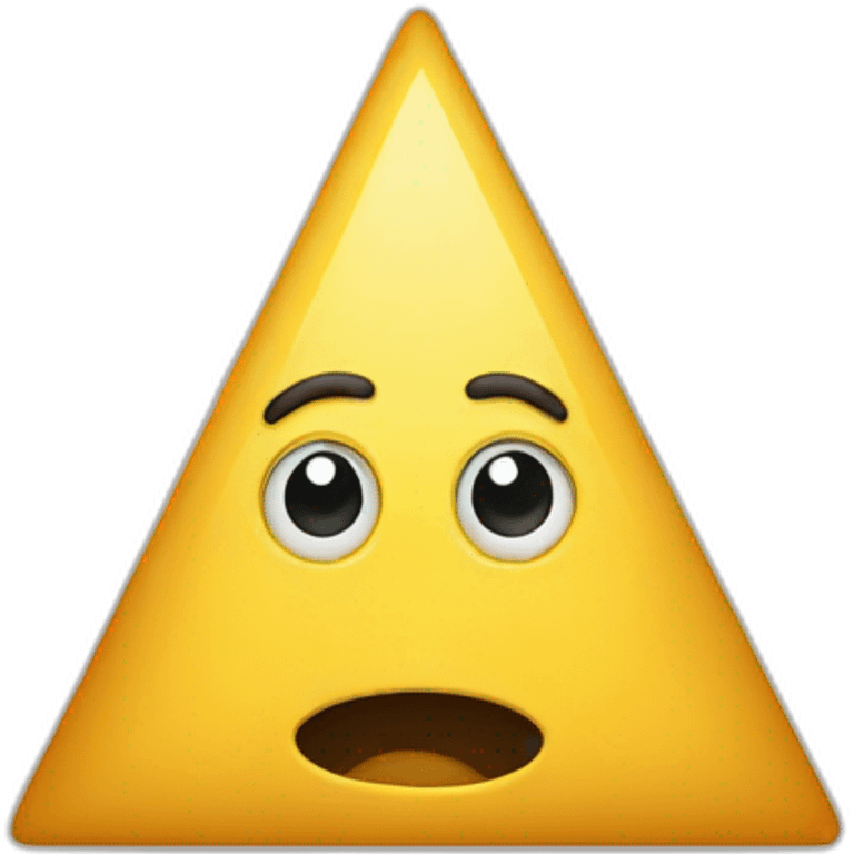 Triangle emoji