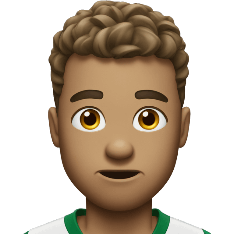 confused sports player emoji