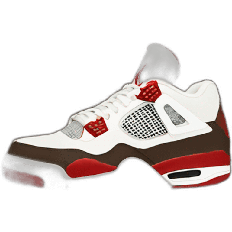 Travis Scott jordan 4 emoji