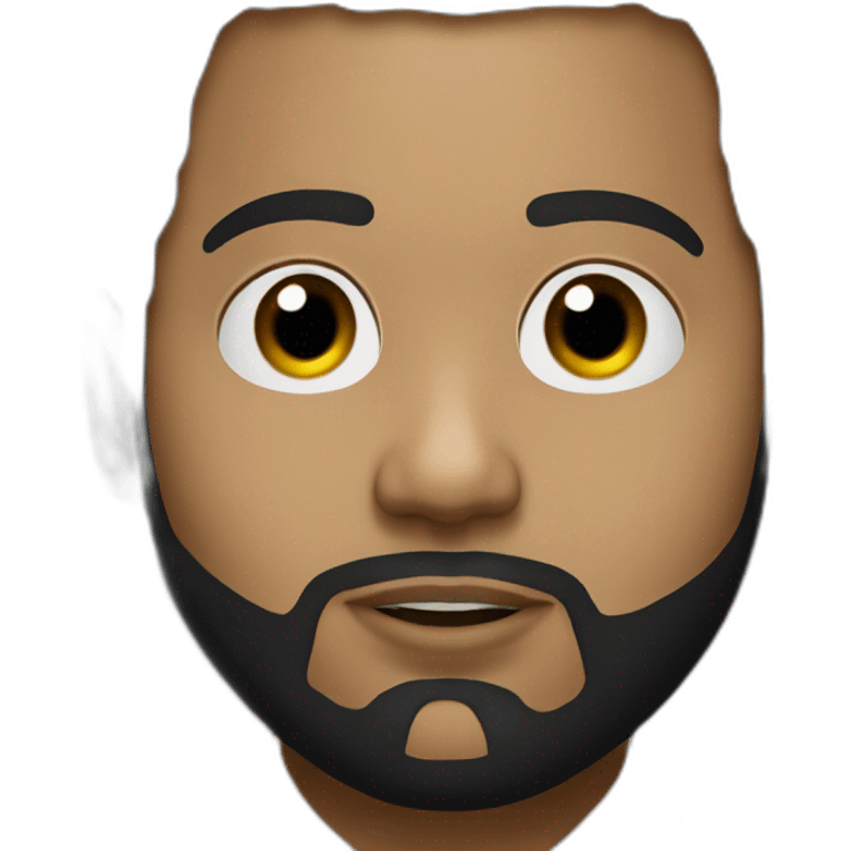 The Weeknd with a red suit blessed and a bandage on the nose emoji