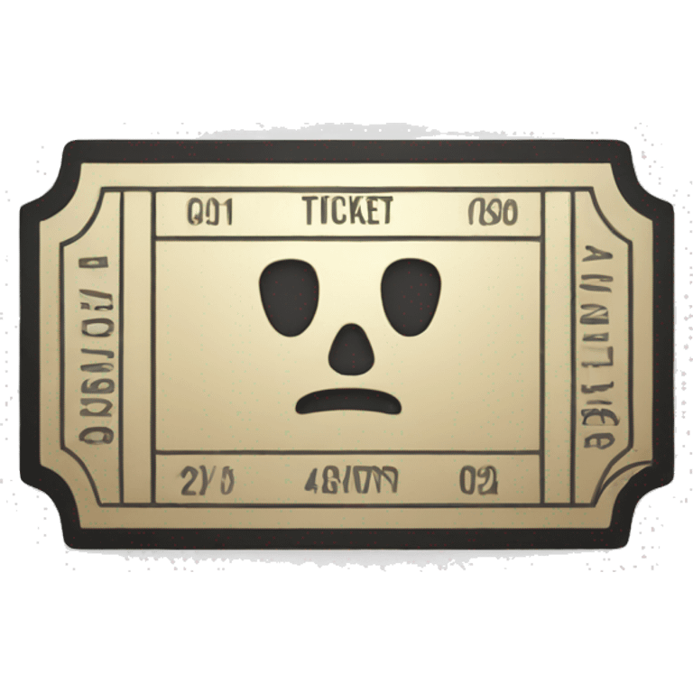 ticket emoji