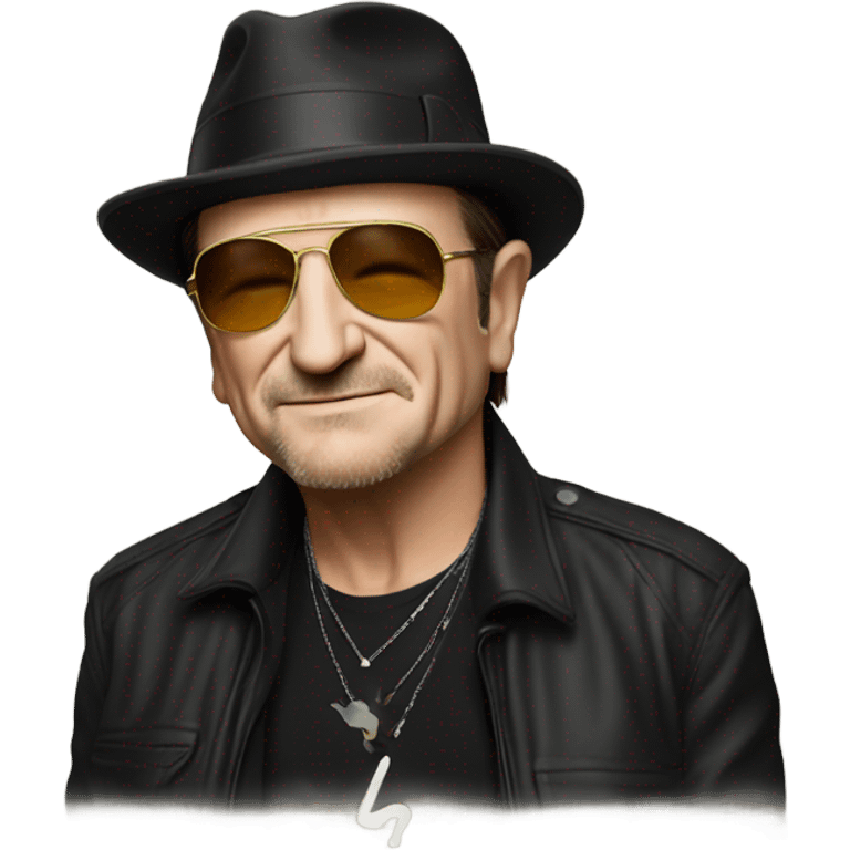 Bono peace emoji