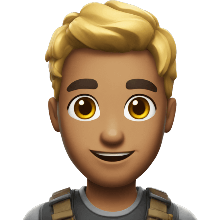 fortnite character with birthday makeup on emoji