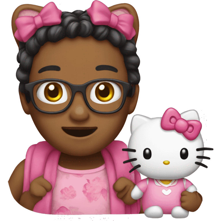 Hello kitty emoji