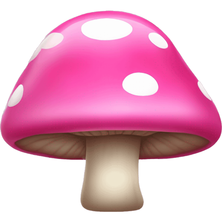 pink mushroom emoji