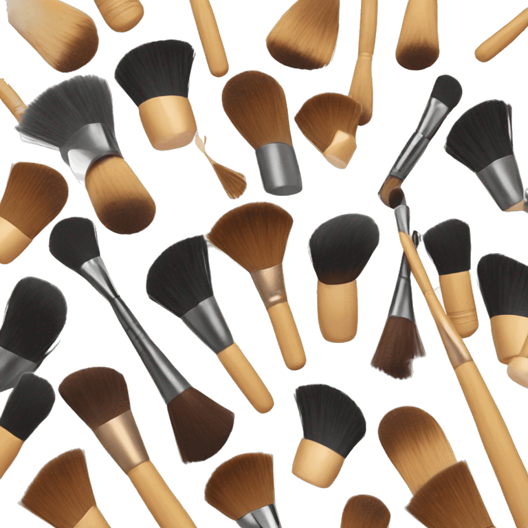 makeup brush emoji