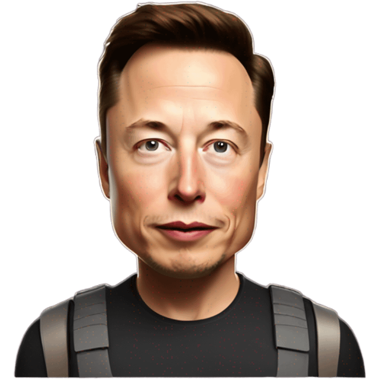 Elon musk on mars emoji