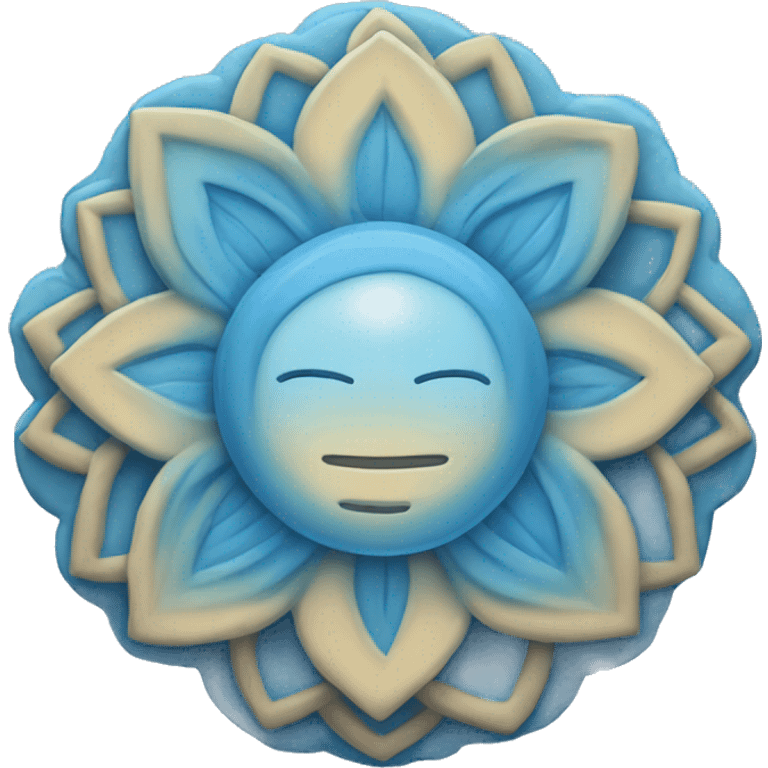 throat chakra detailed emoji