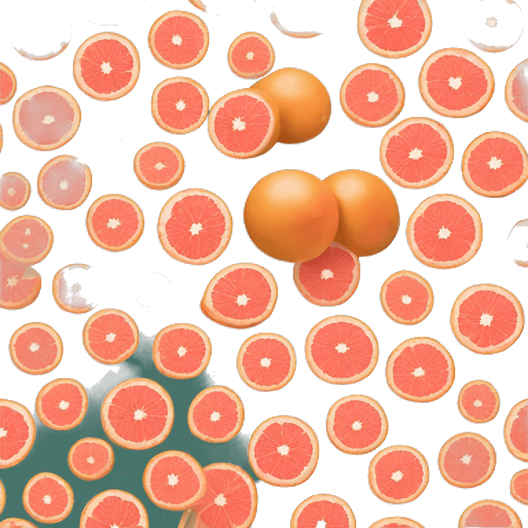 grapefruit emoji