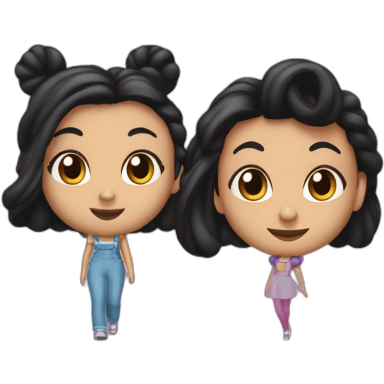 Nickey and Minnie emoji