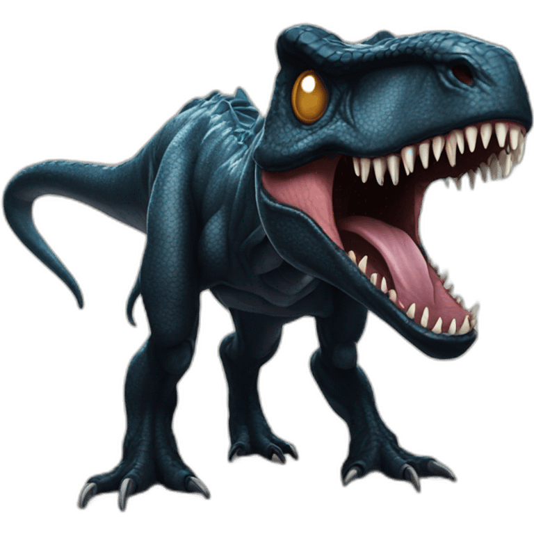 venom symbiont Dinosaur emoji