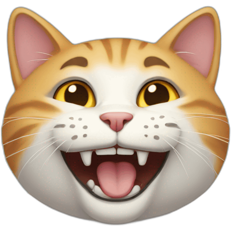 A smiling cats emoji