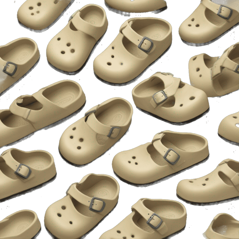 Birkenstock clogs khaki washed color close toed emoji