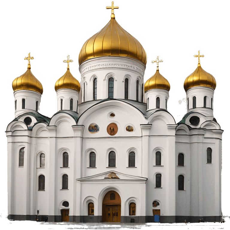 orthodox Moscow Christ the Savior cathedral  emoji