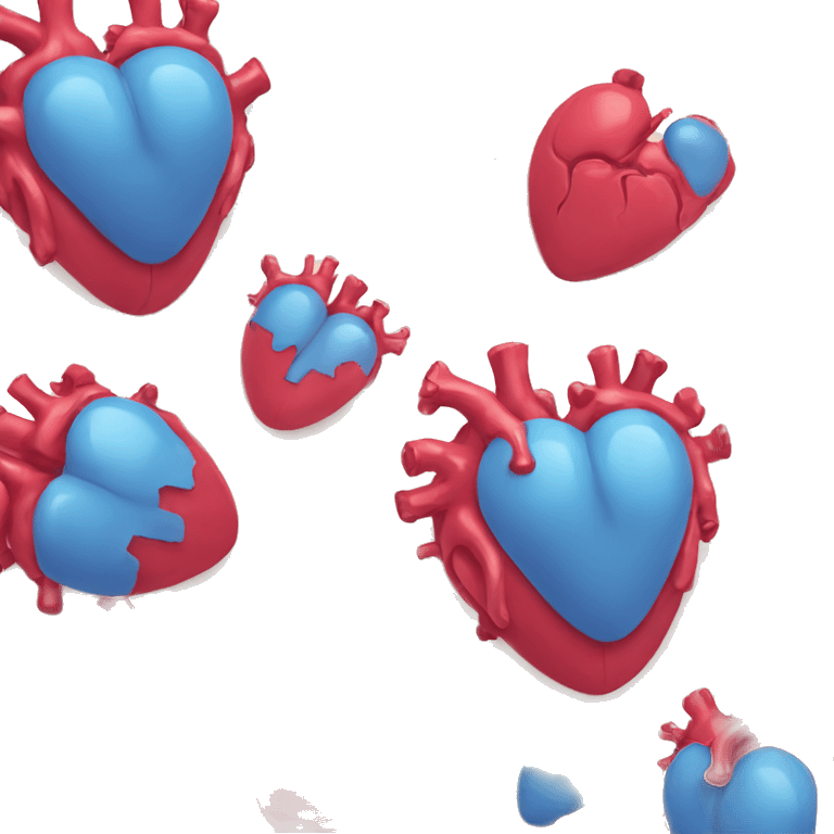 anatomical heart emoji